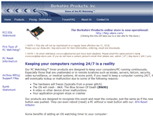 Tablet Screenshot of berkprod.com